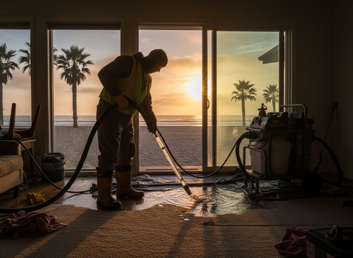 Water Damage Restoration Sunset Beach in Long Beach, CA 90802